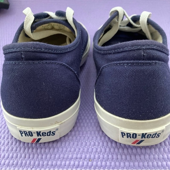 PRO KEDS Navy Lo Canvas Women's Sneakers 8M - Picture 3 of 8